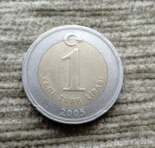 Werty71 Турция 1 новая лира 2005
