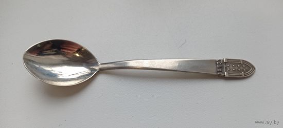 Ложка кофейная ТАЛЛИН завод СССР. 875 пр. 19,5 вес.  СТАРТ 1 рубль.