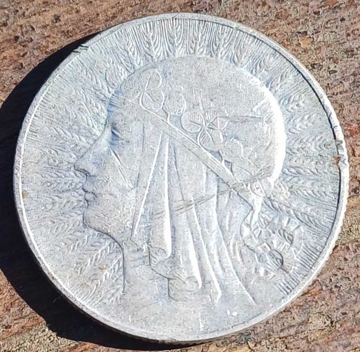 5 злотых 1934год