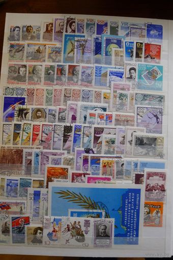 СССР-1960 (Заг.2306-2424, БЛ.31) гаш., Хронология, Весь 1960 год(все марки и блок ), полный комплект