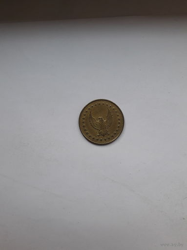 Жетон Великобритания 28 мм орел---No cash value