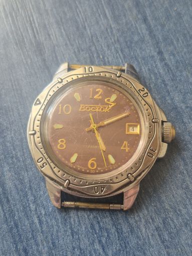 Часы восток. Идут. в реставрацию