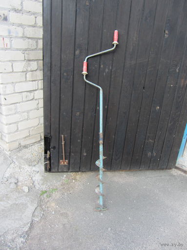 Ледобур с запасными ножами - 2 шт.