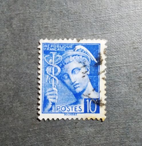 Марка Франция 1938 год Стандарт