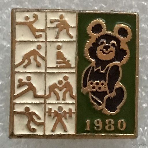 МИШКА ОЛИМПИЙСКИЙ ПИКТОГРАММА МОСКВА-80