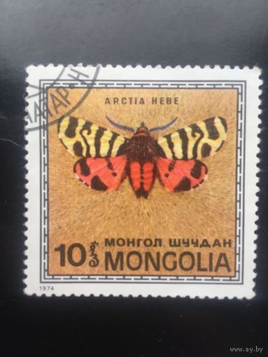 Монголия 1974 год. Бабочки
