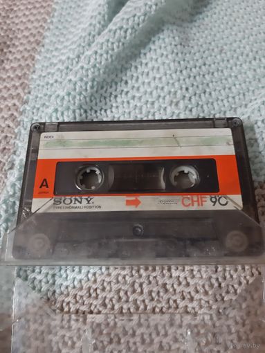 Кассета SONY CHF 90. Ю Антонов, А Пугачёва, И Понаровская и др.