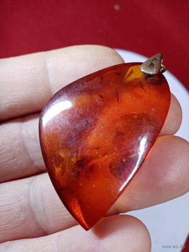 С рубля без мц. кулон большой IОК рЗвезда875пр. 11гр. 5.5х3см.