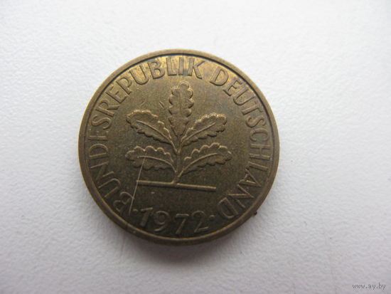 Германия 5 пфеннигов  1972 J