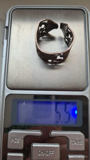 Перстень серебро  925