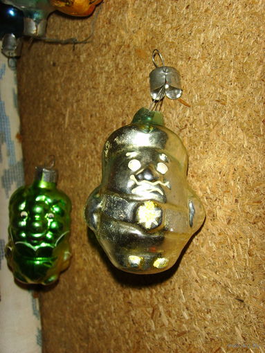 Елочная игрушка СССР . Синьор Лимон из Чипполино .