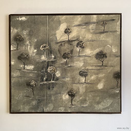 Картина батик в раме 93 x 104cm