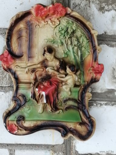 Панно гипсовое