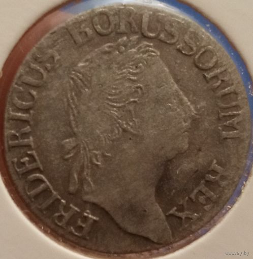 Пруссия 1784г. Три гроша. Фридрих Второй. Аукцион с рубля без минимальный цены.