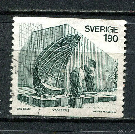 Швеция - 1976/1977 - Искусство - [Mi. 936x] - полная серия - 1 марка. Гашеная.  (LOT GM46)-T3P43