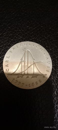 20 марок ГДР Гаусс