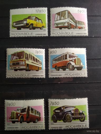 Мозамбик 1980 г. Автомобили.