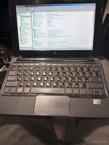 Нетбук HP mini 210 с зарядным устройством. Рабочий.