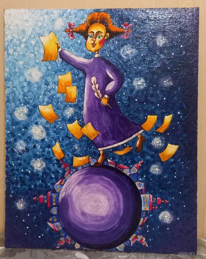 Картина на холсте маслом 40 на 50см