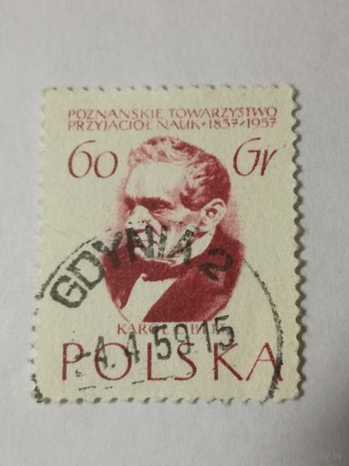 Польша 1957. 100 лет со дня основания академии наук в Познани. Полная серия