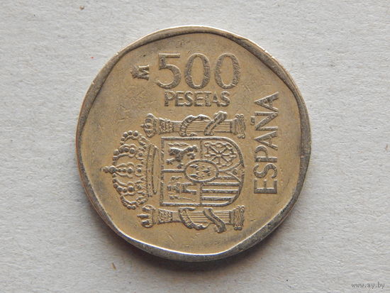 Испания 500 песет 1990г.