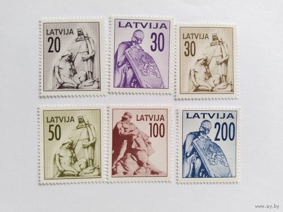 Распродажа Латвия  1992    6м