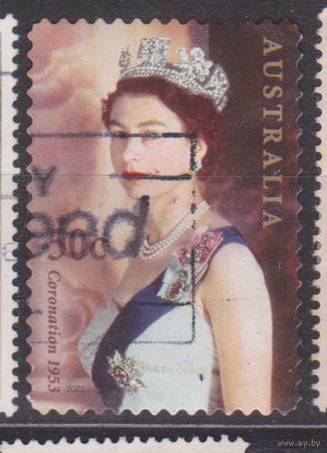 Королева Елизавета II Известные люди Личности 50-я годовщина коронации королевы Австралия 2003 год лот  10