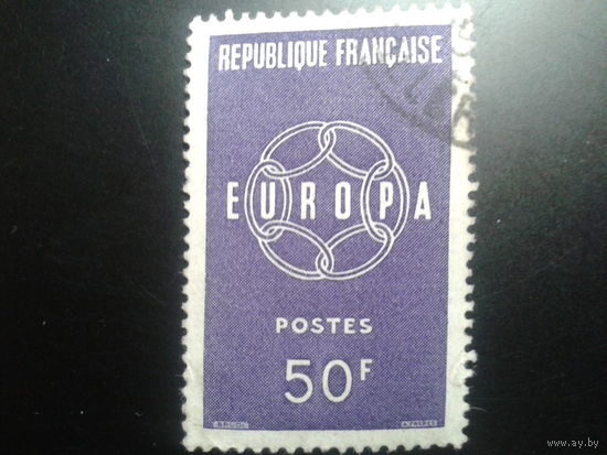 Франция 1959 Европа