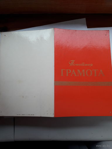Почетная грамота( Могилев профсоюз Бобруйский коллектив)