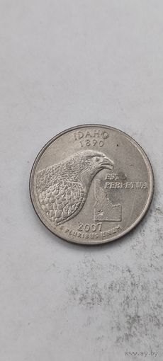 США 1/4 доллара квотер 2007