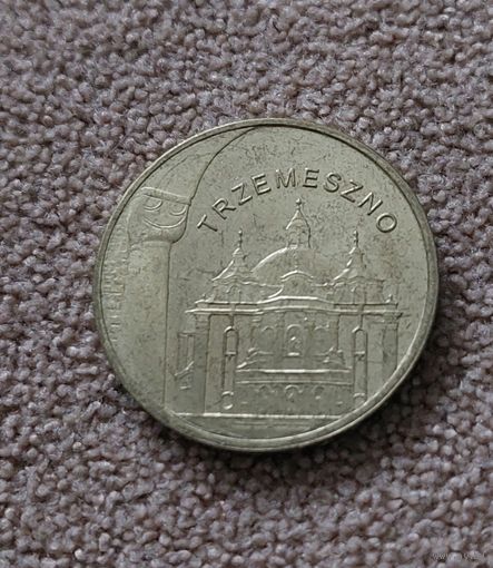 Польша 2 злотых, 2010 Города Польши - Тшемешно
