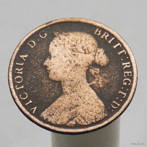 Великобритания 1/2 пенни 1861
