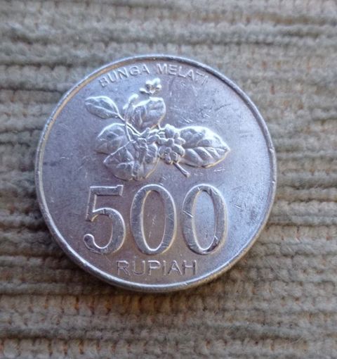 Werty71 Индонезия 500 рупий 2003 Жасмин