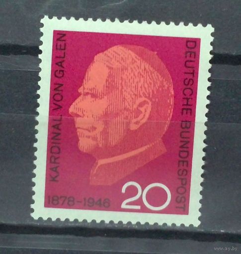 1966 Германия ФРГ Религия Кардинал граф Клемент Август фон Гален  505
