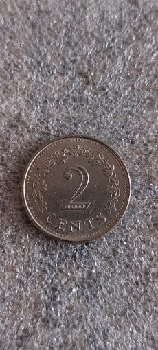 Мальта 2 цент 1977