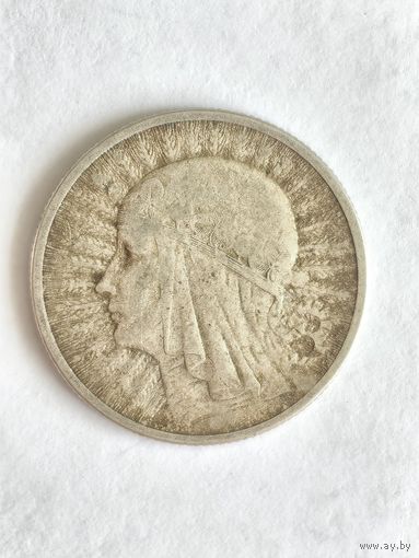 Монета 2 злотых Ядвига 1934
