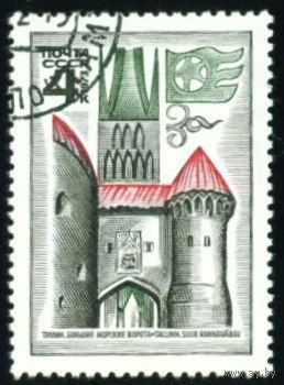 Архитектурные памятники СССР 1973 год 1 марка