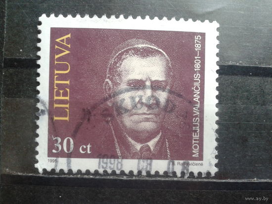 Литва 1995 Епископ Мотиус Воланчес