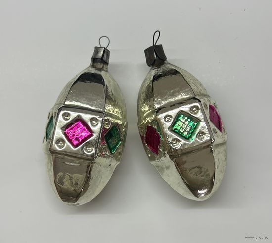 Елочная игрушка фонарик СССР цена за все К.3