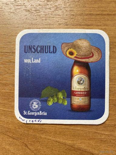Подставка под пиво St.GeorgenBrau No 1