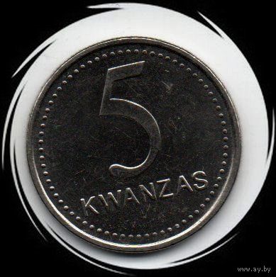 5 кванз 1999 Ангола.