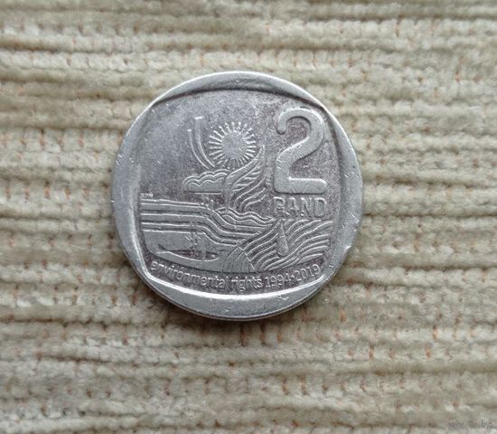 Werty71 Юар Южная Африка 2 ранда 2019 рэнда 25 лет конституционной демократии в Южной Африке - Экологическое право
