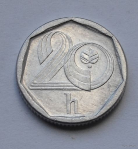 Чехия, 20 геллеров 1995 г.