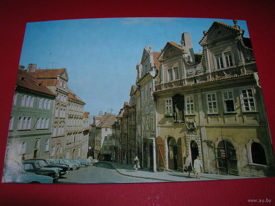 Чехия Прага Улица чистая