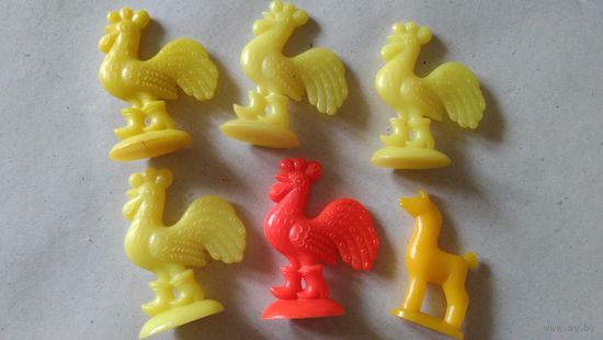 Петух, петушок, лошадка, конь, игрушки ссср