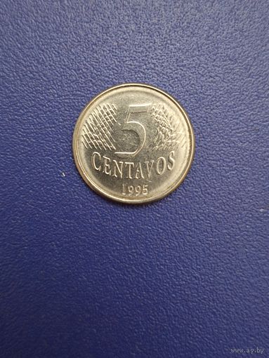 Бразилия 5 сентаво 1995 года