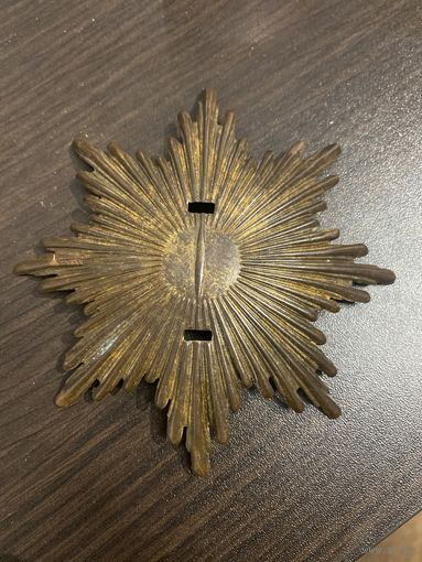 Звезда к Саксонской кокарде ПМВ
