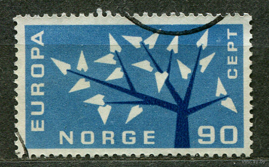 EUROPA CEPT. Норвегия. 1962