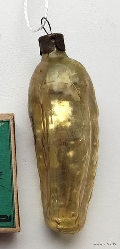 Ёлочная игрушка. Огурец. Щ-43.