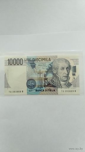 Италия 10000 лир 1984г.